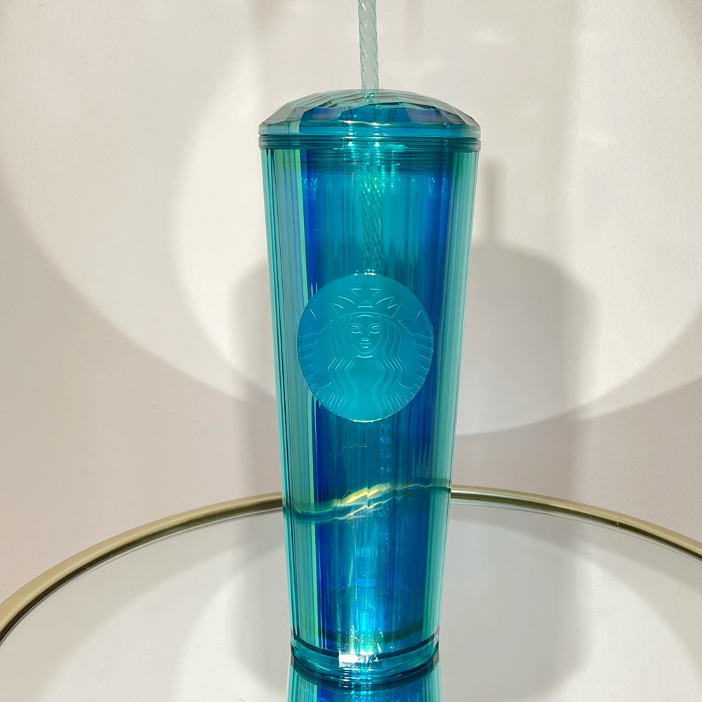 Starbucks Kaleidoscope Turquoise Dome Tumbler - Picture 1 of 3